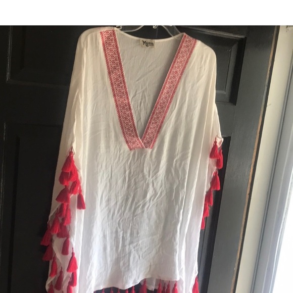 Show Me Your Mumu Tassel Embroidered Tunic - Picture 3 of 3